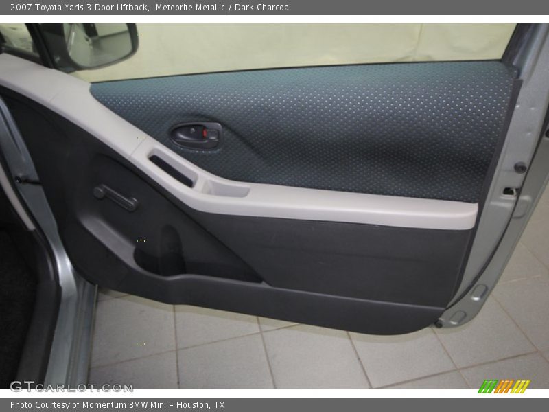 Meteorite Metallic / Dark Charcoal 2007 Toyota Yaris 3 Door Liftback