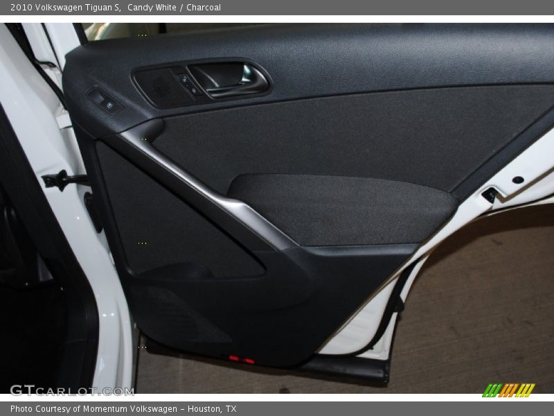 Candy White / Charcoal 2010 Volkswagen Tiguan S