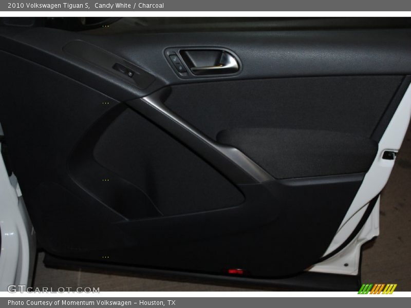 Candy White / Charcoal 2010 Volkswagen Tiguan S