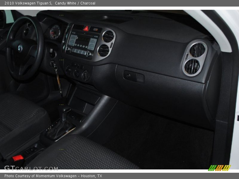 Candy White / Charcoal 2010 Volkswagen Tiguan S