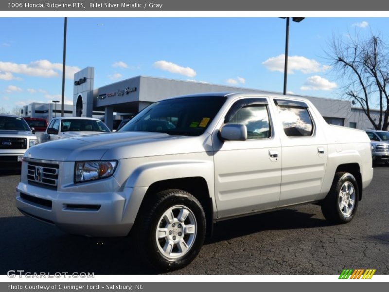 Billet Silver Metallic / Gray 2006 Honda Ridgeline RTS