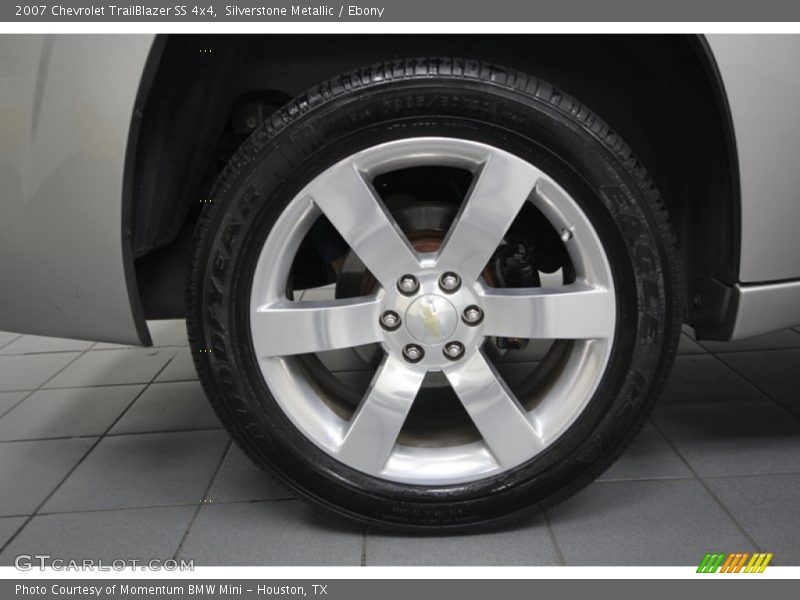 Silverstone Metallic / Ebony 2007 Chevrolet TrailBlazer SS 4x4