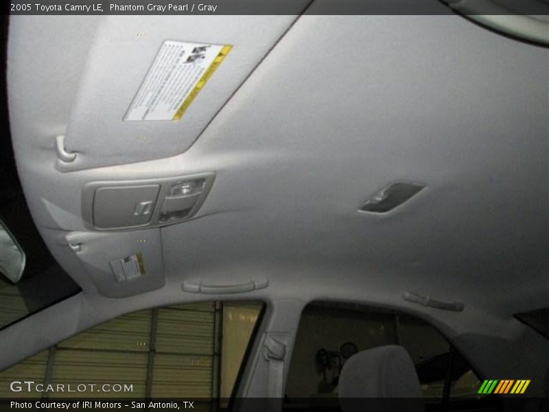 Phantom Gray Pearl / Gray 2005 Toyota Camry LE