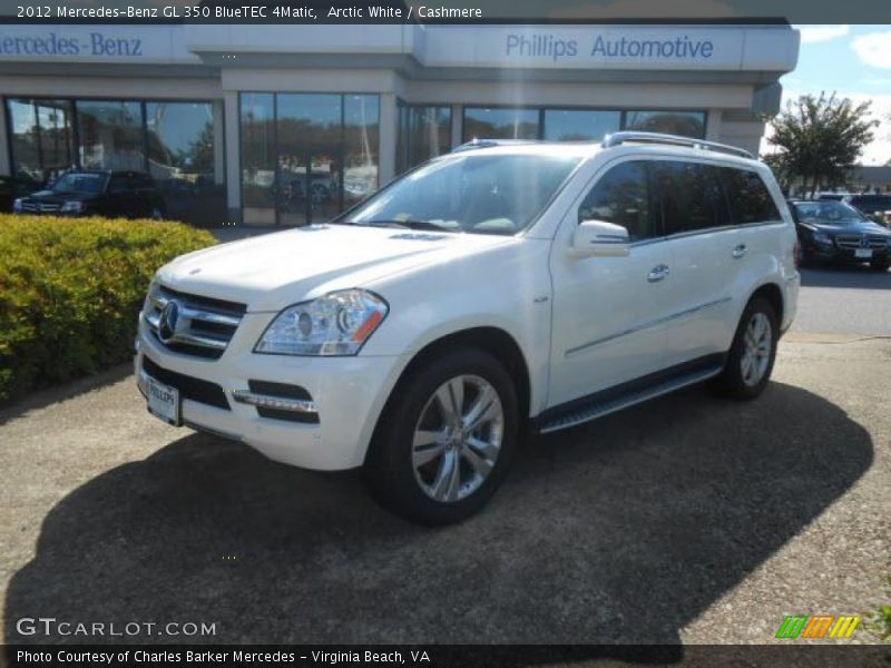 Arctic White / Cashmere 2012 Mercedes-Benz GL 350 BlueTEC 4Matic