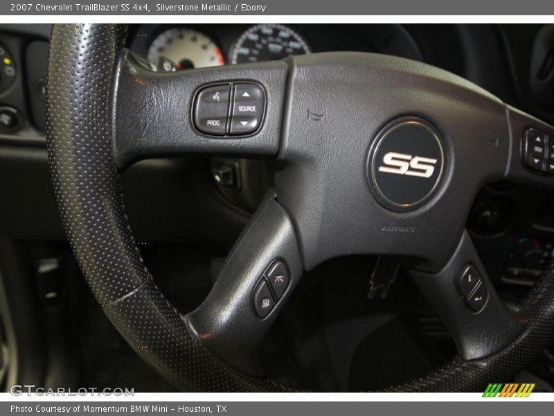 Silverstone Metallic / Ebony 2007 Chevrolet TrailBlazer SS 4x4