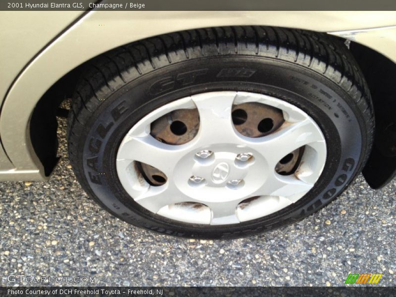 Champagne / Beige 2001 Hyundai Elantra GLS