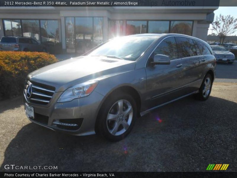 Paladium Silver Metallic / Almond/Beige 2012 Mercedes-Benz R 350 4Matic