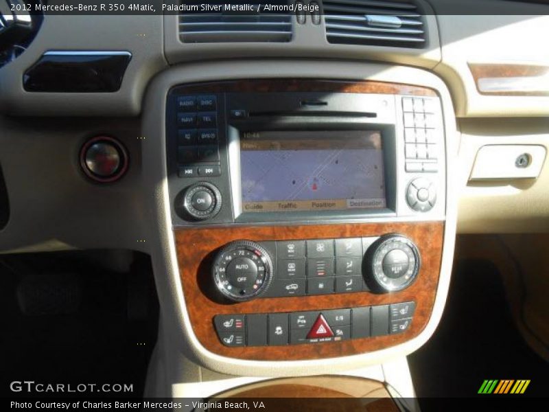 Paladium Silver Metallic / Almond/Beige 2012 Mercedes-Benz R 350 4Matic