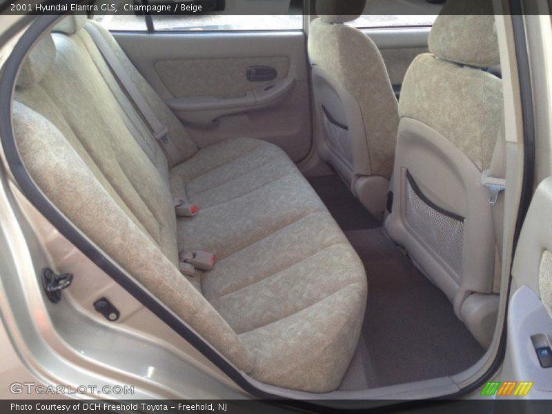 Champagne / Beige 2001 Hyundai Elantra GLS