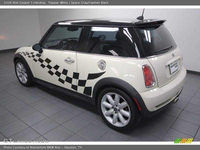 Pepper White / Space Gray/Panther Black 2006 Mini Cooper S Hardtop