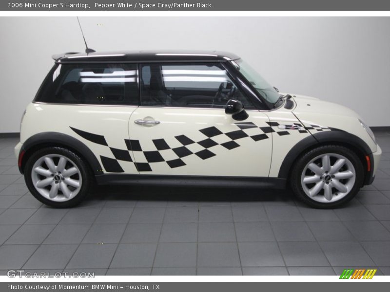 Pepper White / Space Gray/Panther Black 2006 Mini Cooper S Hardtop