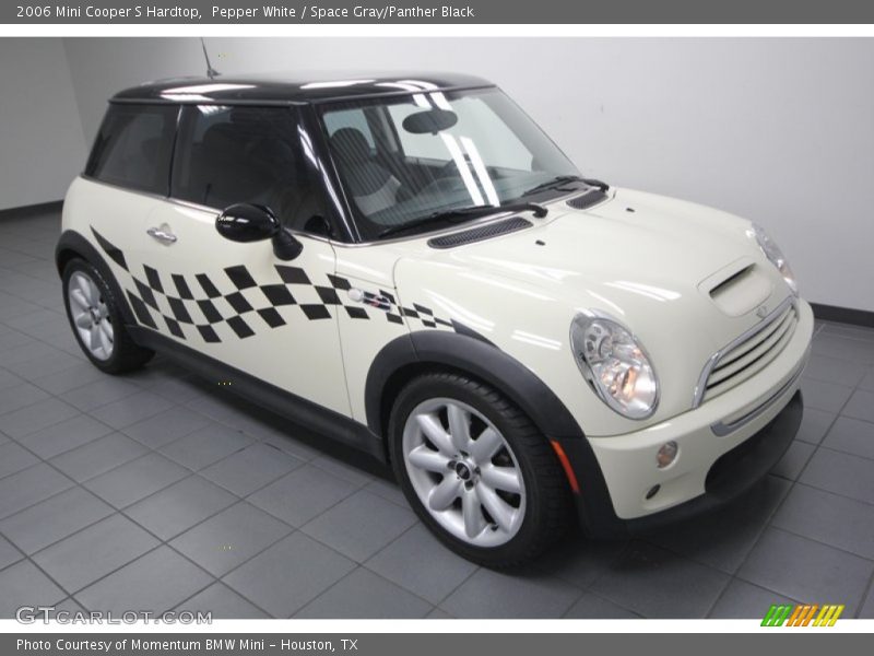 Pepper White / Space Gray/Panther Black 2006 Mini Cooper S Hardtop
