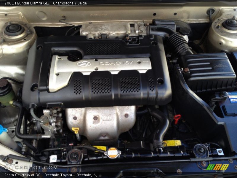 Champagne / Beige 2001 Hyundai Elantra GLS