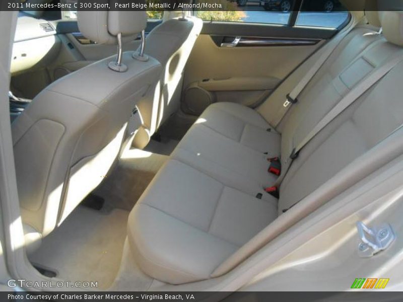 Pearl Beige Metallic / Almond/Mocha 2011 Mercedes-Benz C 300 Sport