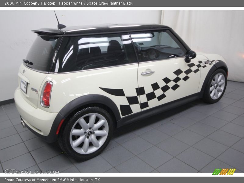 Pepper White / Space Gray/Panther Black 2006 Mini Cooper S Hardtop