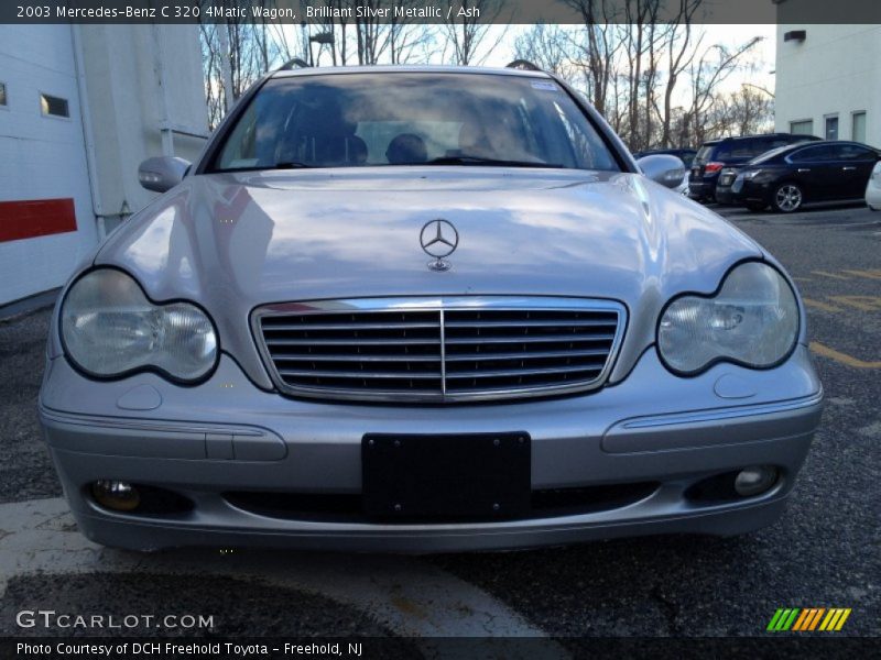 Brilliant Silver Metallic / Ash 2003 Mercedes-Benz C 320 4Matic Wagon