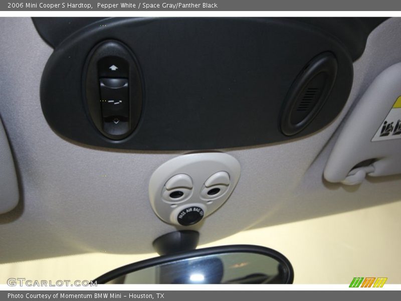 Pepper White / Space Gray/Panther Black 2006 Mini Cooper S Hardtop