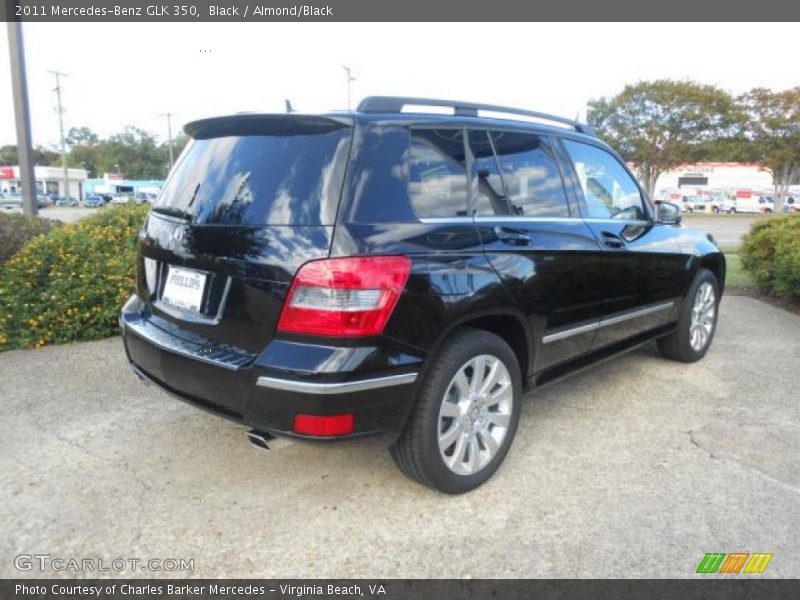 Black / Almond/Black 2011 Mercedes-Benz GLK 350