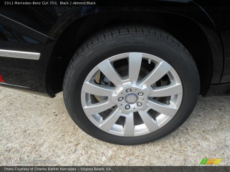 Black / Almond/Black 2011 Mercedes-Benz GLK 350