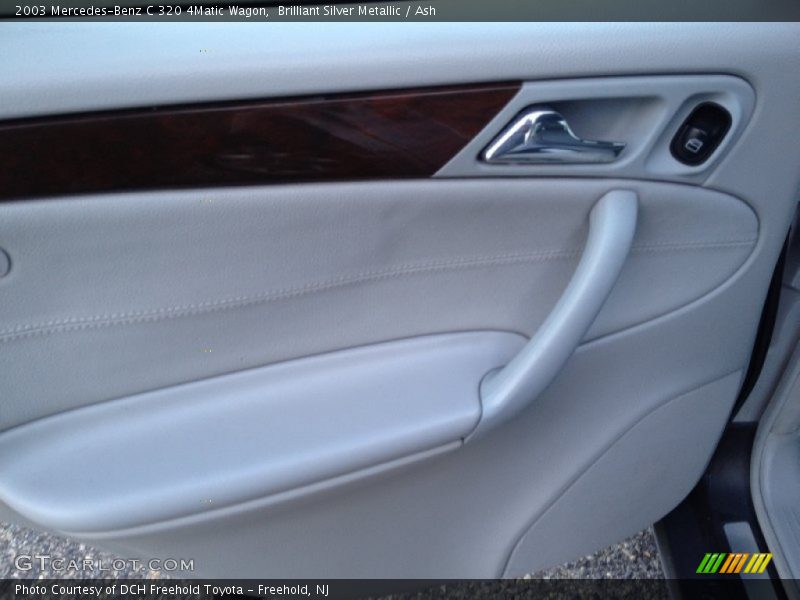 Brilliant Silver Metallic / Ash 2003 Mercedes-Benz C 320 4Matic Wagon