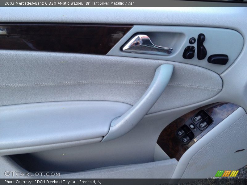 Brilliant Silver Metallic / Ash 2003 Mercedes-Benz C 320 4Matic Wagon