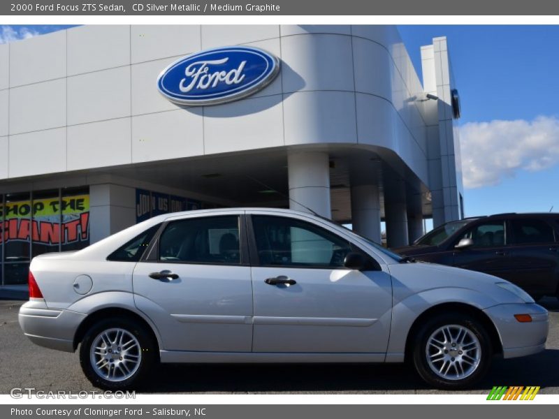CD Silver Metallic / Medium Graphite 2000 Ford Focus ZTS Sedan