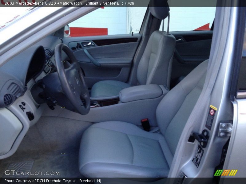 Brilliant Silver Metallic / Ash 2003 Mercedes-Benz C 320 4Matic Wagon