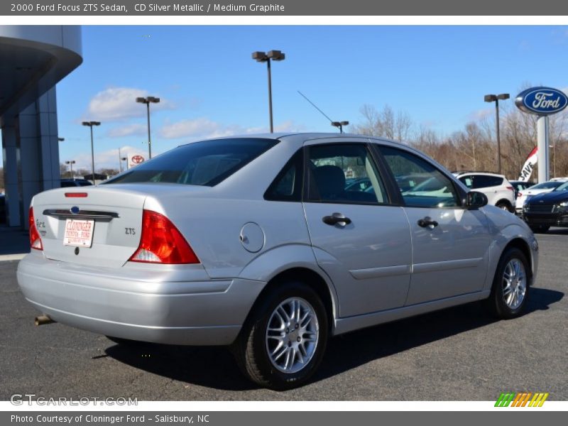 2000 Focus ZTS Sedan CD Silver Metallic