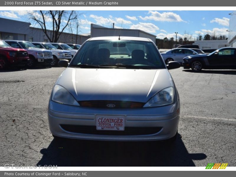 CD Silver Metallic / Medium Graphite 2000 Ford Focus ZTS Sedan