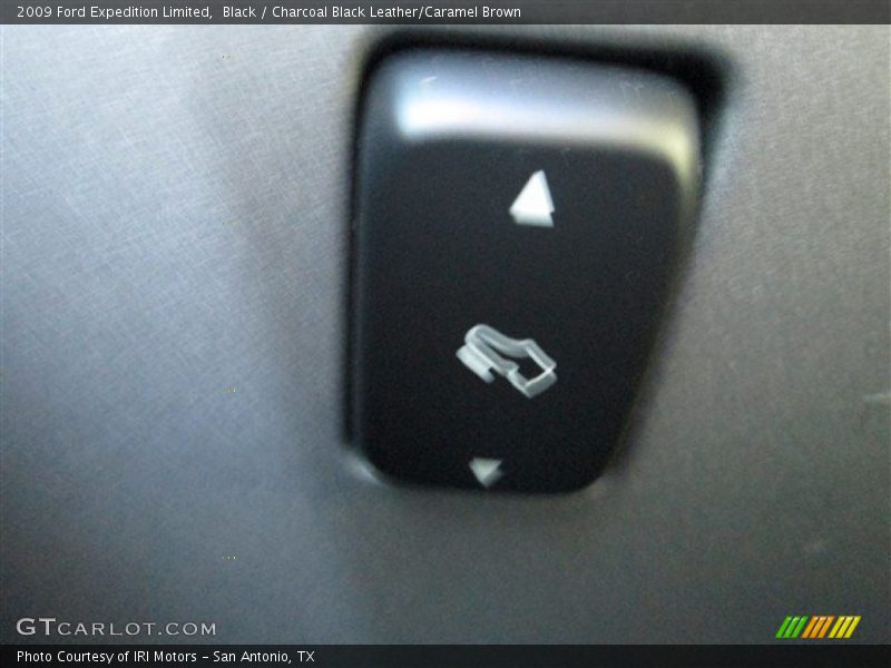 Black / Charcoal Black Leather/Caramel Brown 2009 Ford Expedition Limited