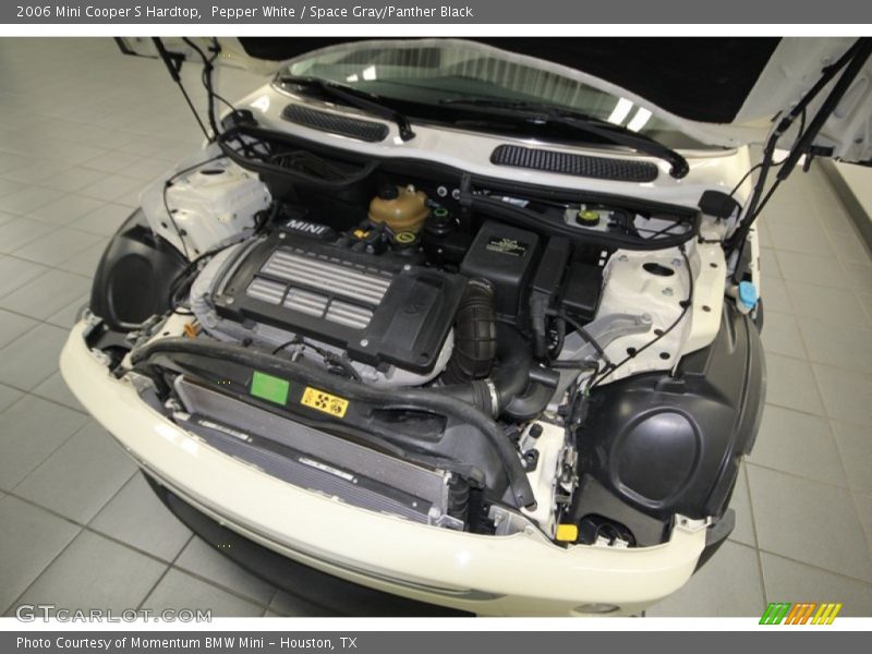 Pepper White / Space Gray/Panther Black 2006 Mini Cooper S Hardtop