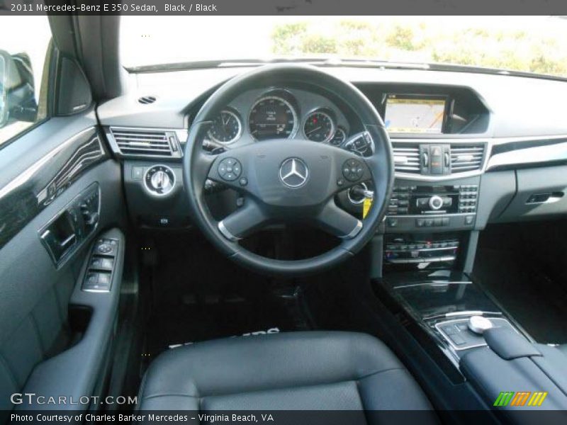 Black / Black 2011 Mercedes-Benz E 350 Sedan