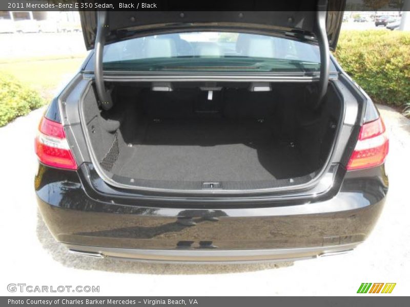 Black / Black 2011 Mercedes-Benz E 350 Sedan