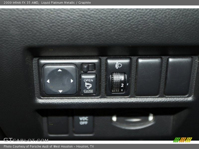 Liquid Platinum Metallic / Graphite 2009 Infiniti FX 35 AWD