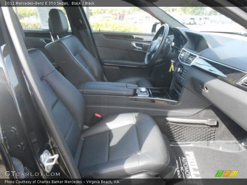 Black / Black 2011 Mercedes-Benz E 350 Sedan