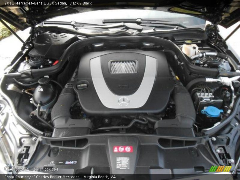 Black / Black 2011 Mercedes-Benz E 350 Sedan
