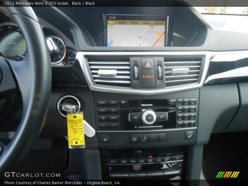 Black / Black 2011 Mercedes-Benz E 350 Sedan