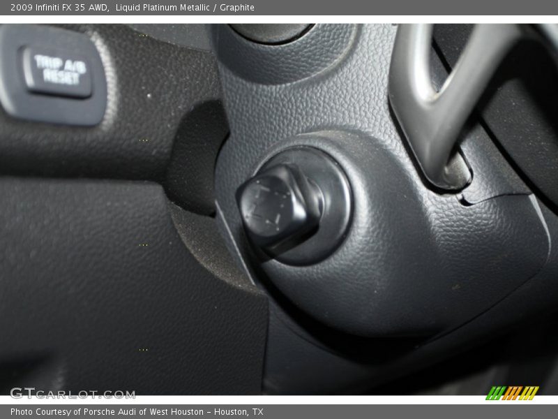 Liquid Platinum Metallic / Graphite 2009 Infiniti FX 35 AWD
