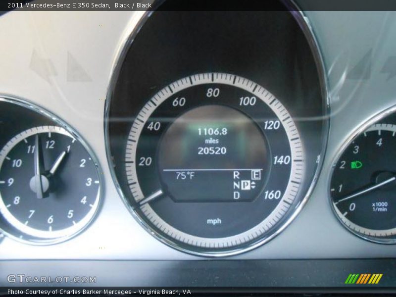 Black / Black 2011 Mercedes-Benz E 350 Sedan