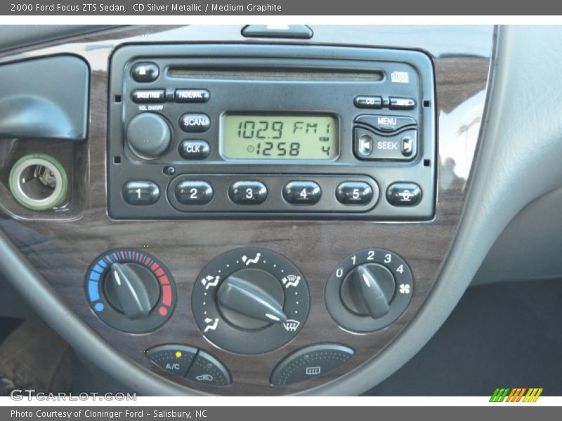Controls of 2000 Focus ZTS Sedan