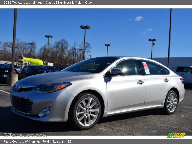Classic Silver Metallic / Light Gray 2013 Toyota Avalon Limited