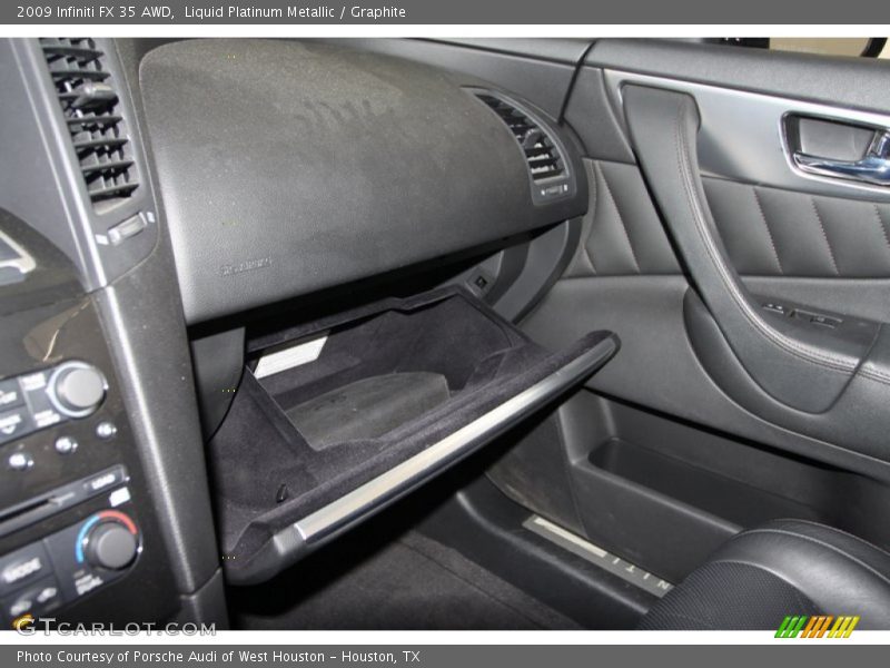 Liquid Platinum Metallic / Graphite 2009 Infiniti FX 35 AWD
