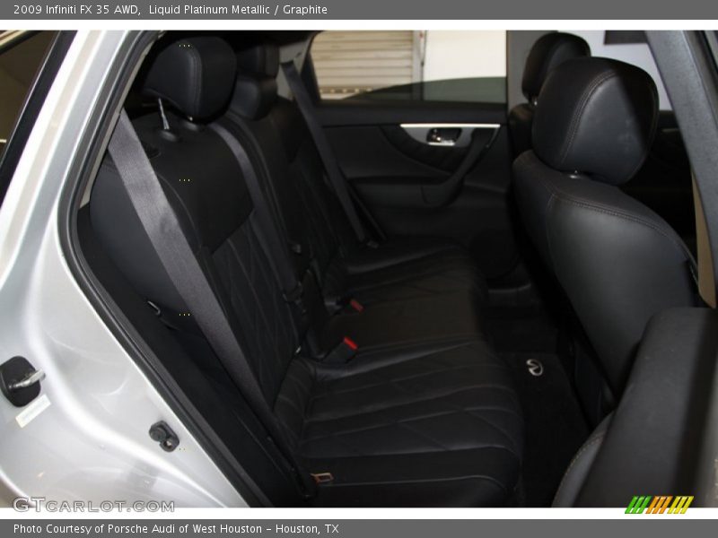 Liquid Platinum Metallic / Graphite 2009 Infiniti FX 35 AWD