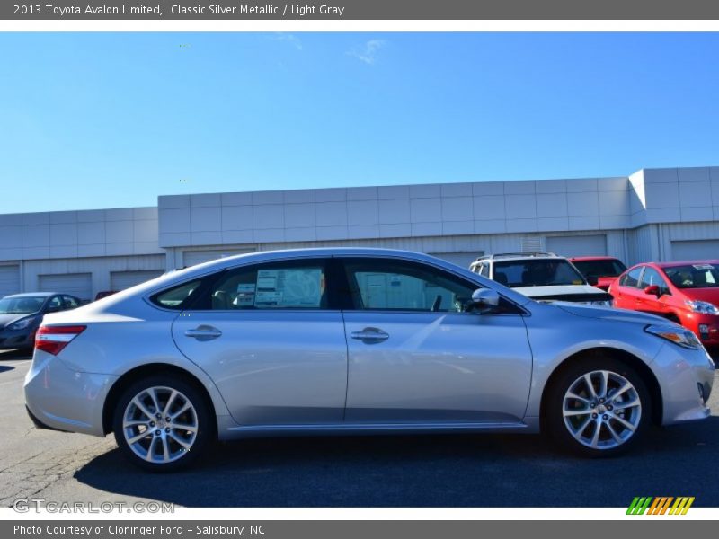Classic Silver Metallic / Light Gray 2013 Toyota Avalon Limited