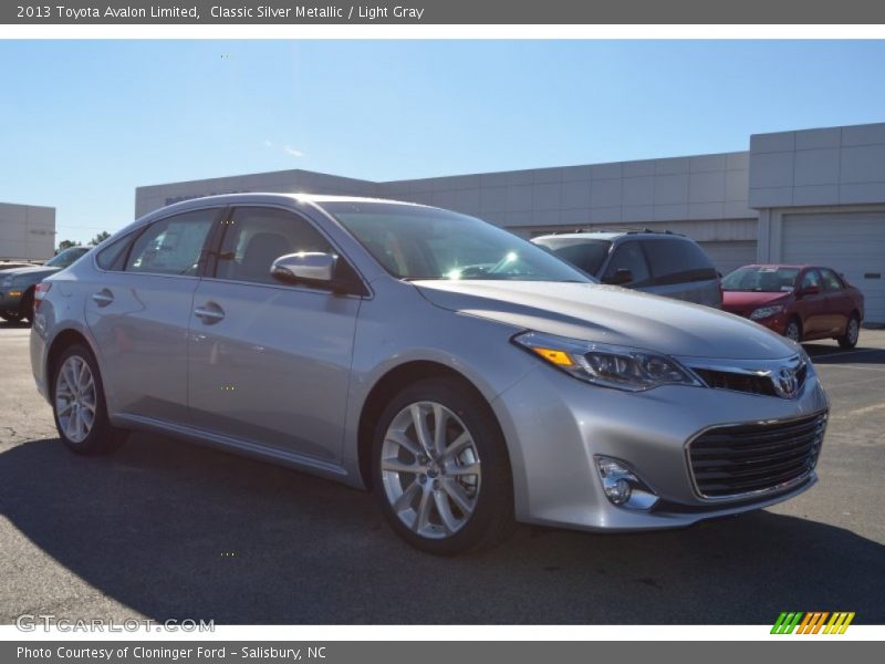 Classic Silver Metallic / Light Gray 2013 Toyota Avalon Limited