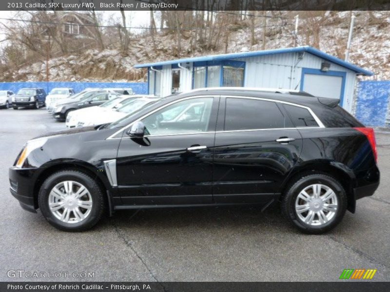 Black Raven / Ebony/Ebony 2013 Cadillac SRX Luxury FWD