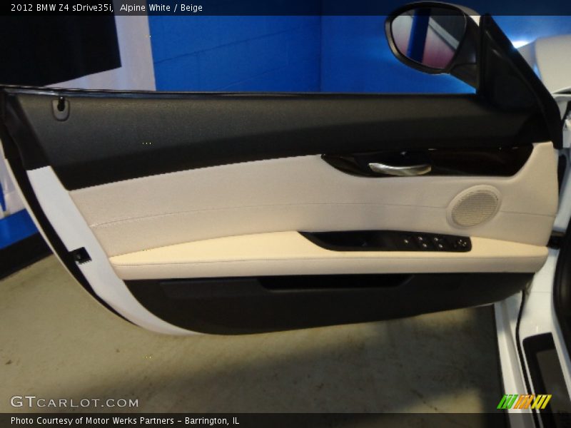 Door Panel of 2012 Z4 sDrive35i