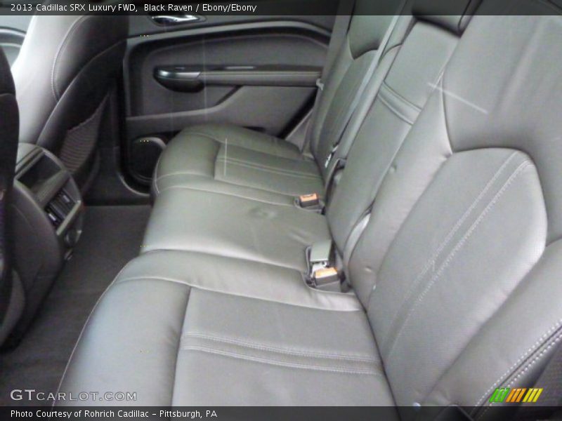 Rear Seat of 2013 SRX Luxury FWD