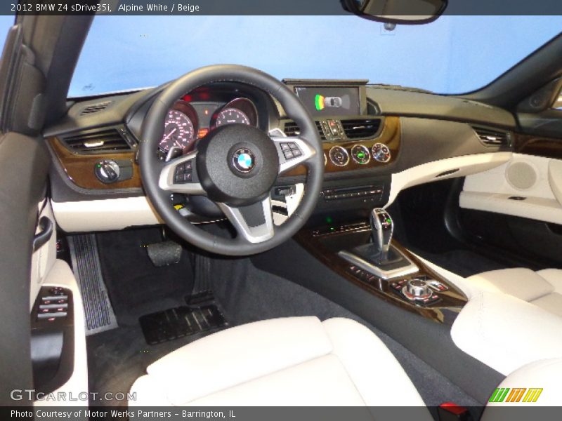 Beige Interior - 2012 Z4 sDrive35i 