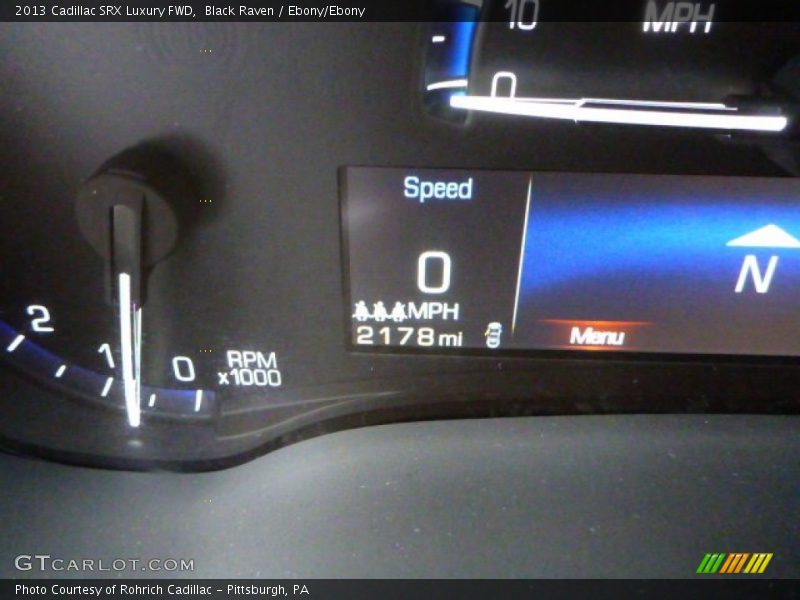 Black Raven / Ebony/Ebony 2013 Cadillac SRX Luxury FWD